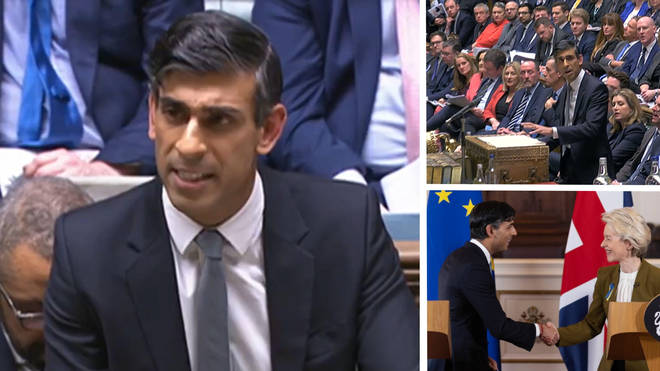 ‘We’ve now taken back control’: Sunak hails Brexit deal as Tory hardliners and DUP size up agreement
