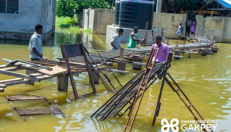 MP For Keta Commiserates With Flood Victims, Assures Of Support
