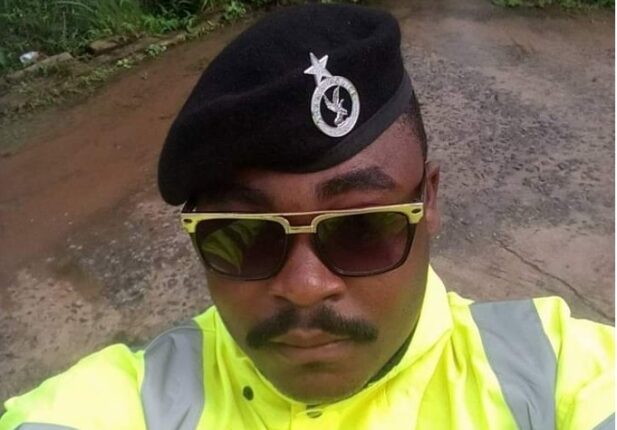 ‘Sleepy Driver’ Kills Policeman In Gory Crash At Winneba-Kasoa Checkpoint