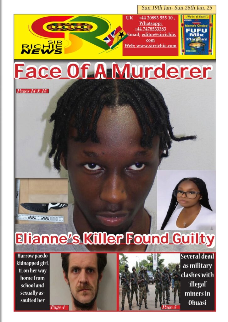 Sirrichie Online Newspaper 19/01/25