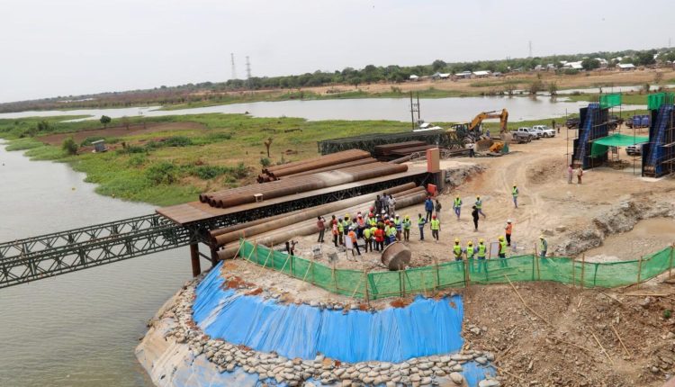 Agbodza inspects key bridges in Northern Ghana