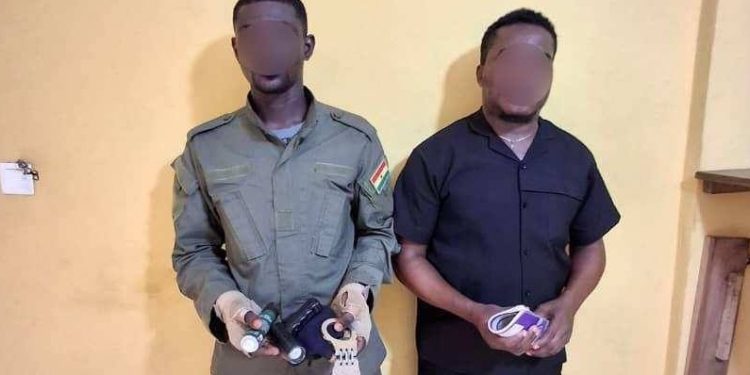 Police arrest two for posing as GoldBod taskforce members