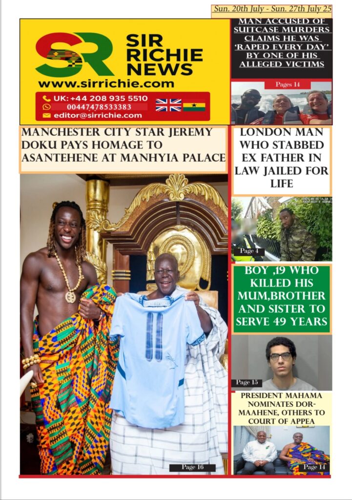 Sirrichie Online Newspaper 20.07.25