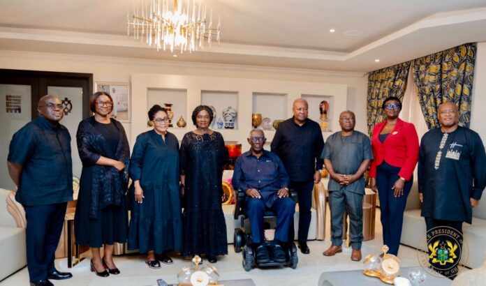 Kufuor commiserates with Mahama after helicopter crash