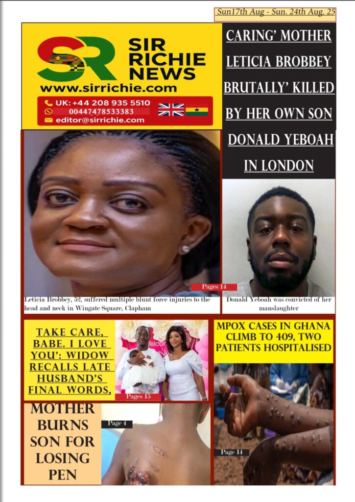 Sirrichie Online Newspaper 17.08.25