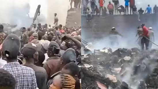 Helicopter crashes just outside Kenya’s capital