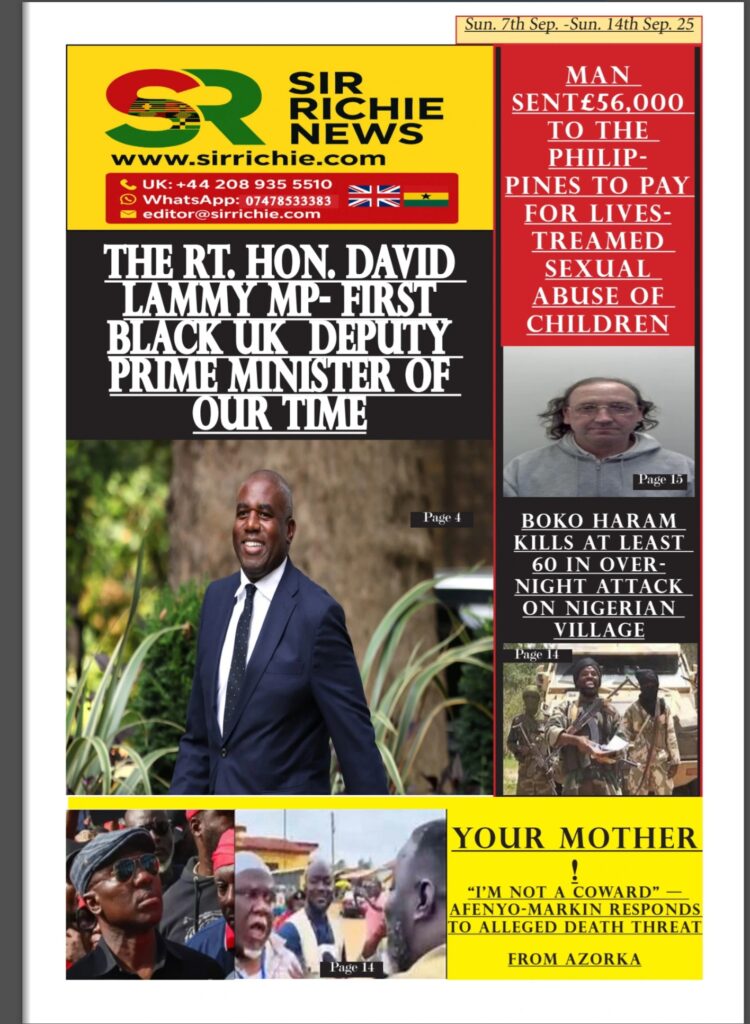 Sirrichie News 07.09.25