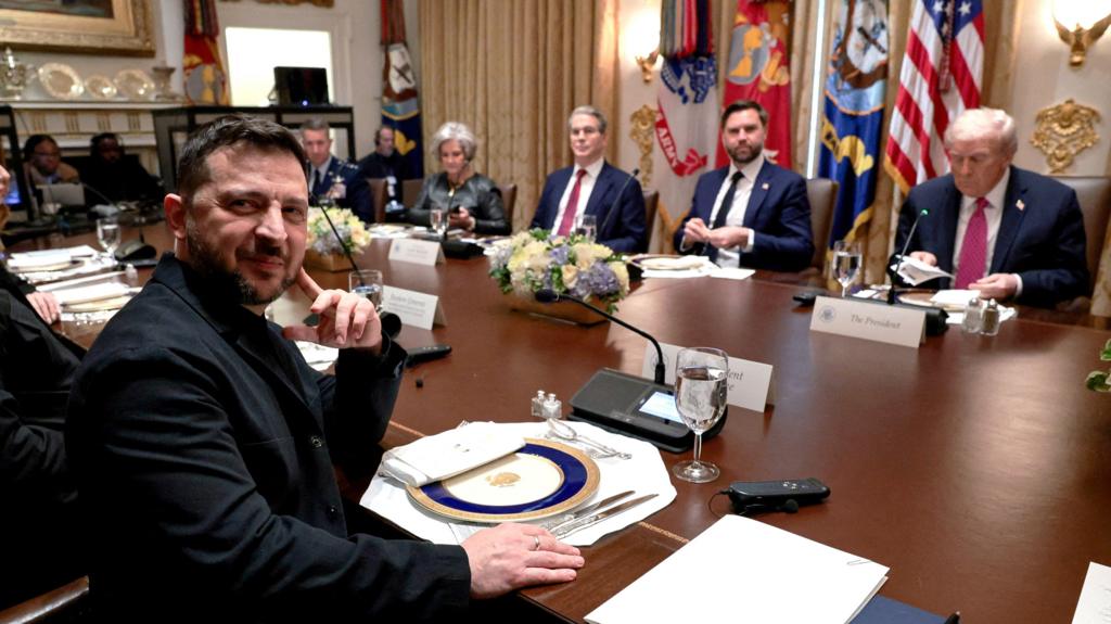 Trump and Zelensky discuss Tomahawk missiles in talks on Ukraine war