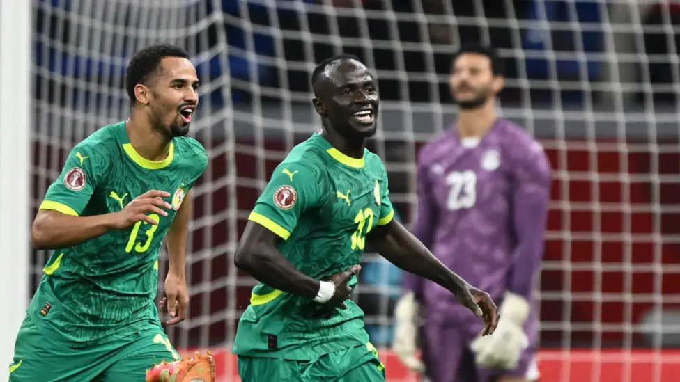 Sadio Mane scored the winner as Senegal beat Egypt
