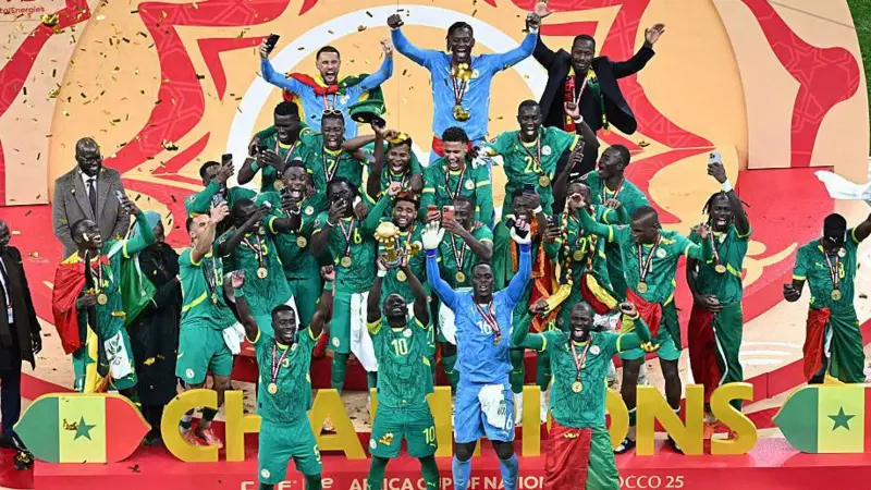 Senegal walk off in Afcon final over penalty award